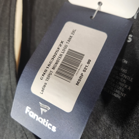 Monster Nascar tank top - Picture 4 of 4